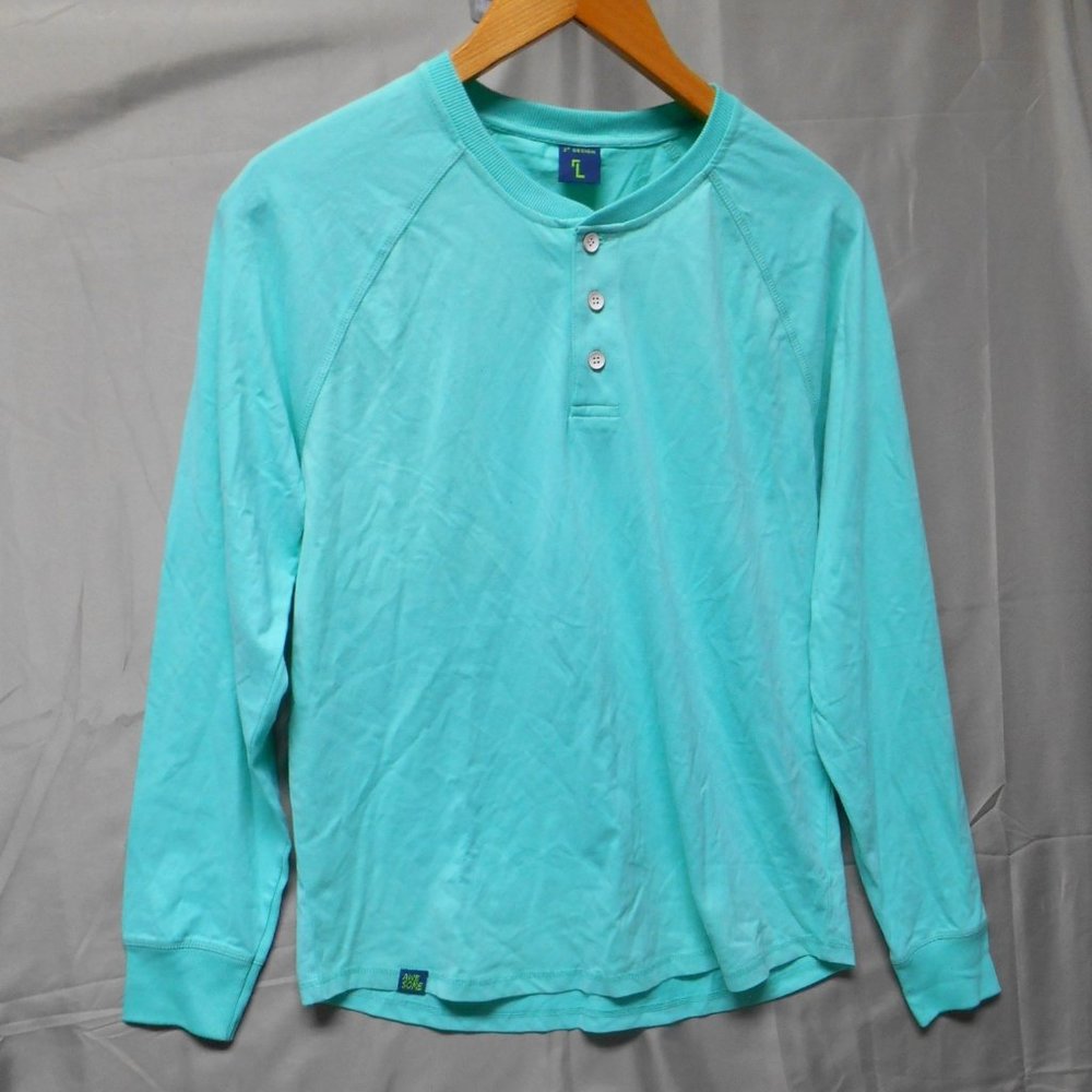 NWT Zengjo green long sleeve shirt men’s large